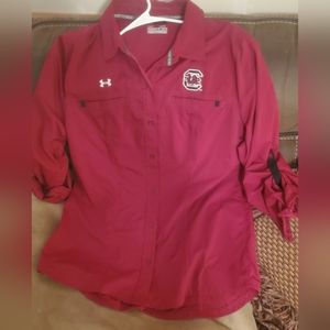 Under Armor Protect This House Womens Shirt - South Carolina Gamecocks Size XL